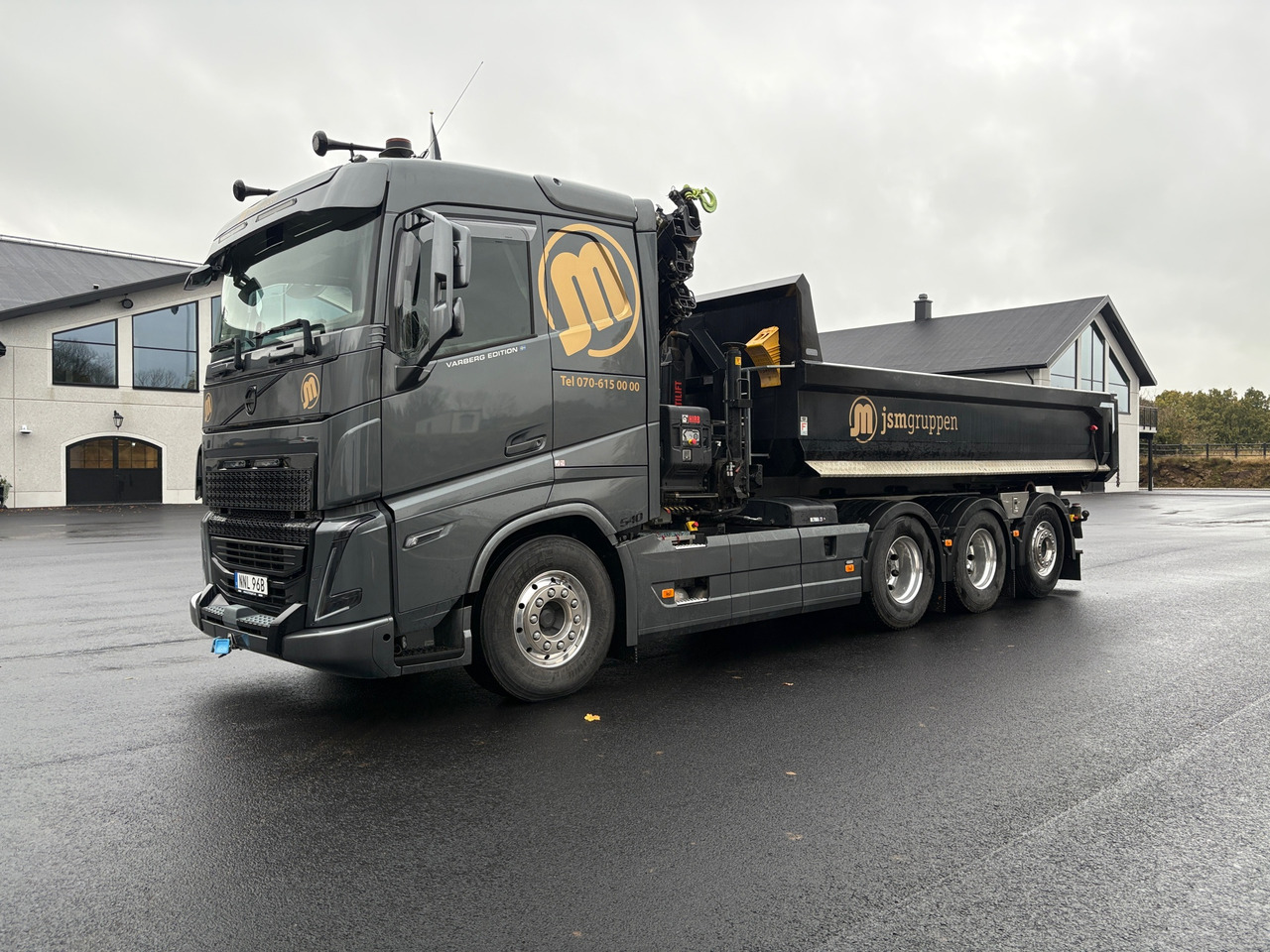 Volvo FH 8x4 Tridem - Kranbil: bild 1 Volvo FH 8x4 Tridem - Kranbil: bild 1