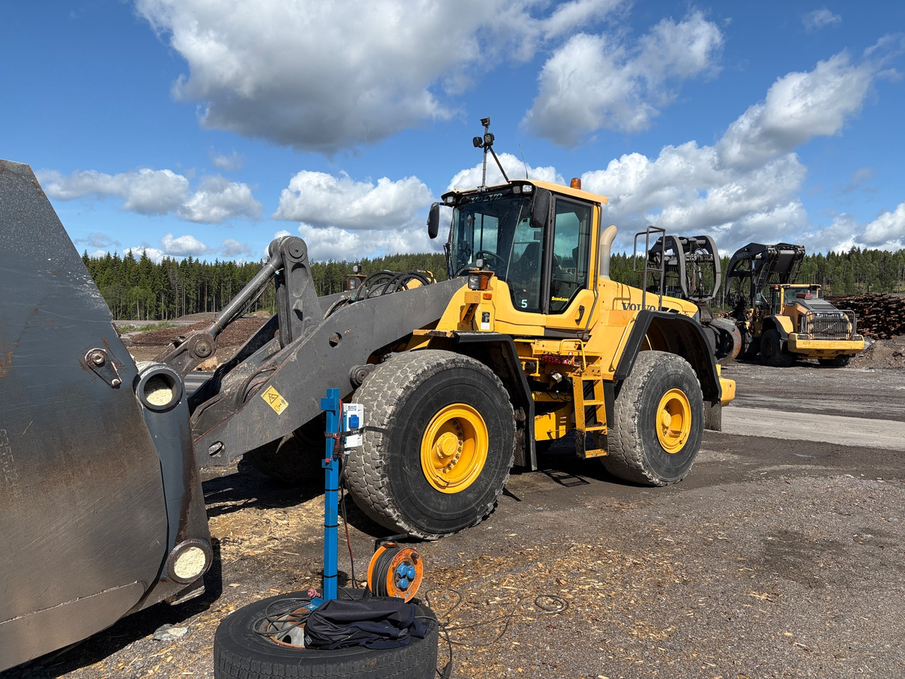 Volvo L180F - Hjullastare: bild 1 Volvo L180F - Hjullastare: bild 1