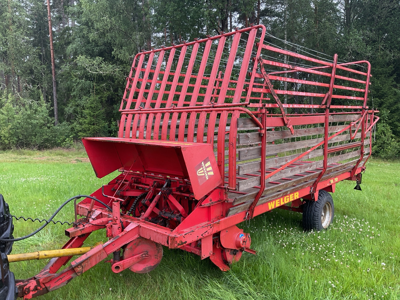 Welger EL 70 - Traktorvagn: bild 1 Welger EL 70 - Traktorvagn: bild 1
