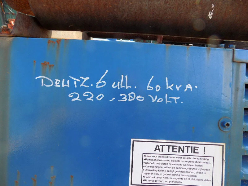 Bredenoord Bredenoord BRDE 60 KVA deutz F6L 913 - Elgenerator: bild 5 Bredenoord Bredenoord BRDE 60 KVA deutz F6L 913 - Elgenerator: bild 5