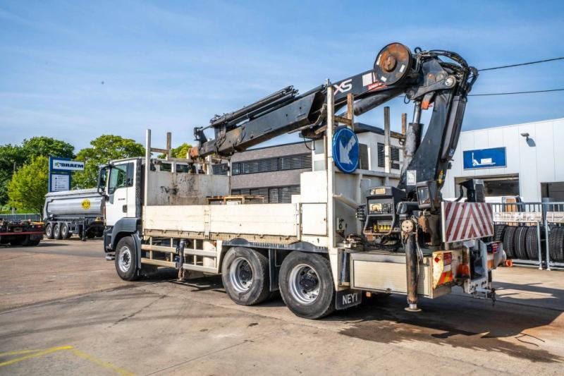 Flakbil, Kranbil MAN TGS 33.400 BB - HIAB 377 E-5 HIPRO: bild 9
