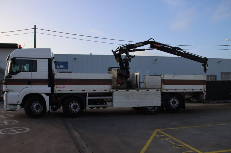 MAN TGS 35.360 BL-8x2-HIAB 085 - Flakbil, Kranbil: bild 4 MAN TGS 35.360 BL-8x2-HIAB 085 - Flakbil, Kranbil: bild 4