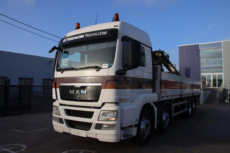 MAN TGS 35.360 BL-8x2-HIAB 085 - Flakbil, Kranbil: bild 2 MAN TGS 35.360 BL-8x2-HIAB 085 - Flakbil, Kranbil: bild 2