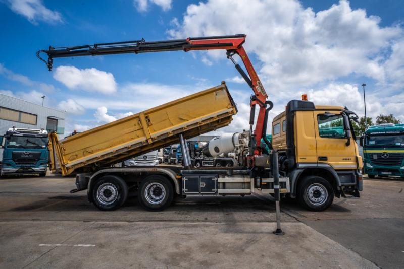 Mercedes ACTROS 2641-MP3-6x2-4+ PK 18 T/m/3XHydr. - Tippbil lastbil, Kranbil: bild 3 Mercedes ACTROS 2641-MP3-6x2-4+ PK 18 T/m/3XHydr. - Tippbil lastbil, Kranbil: bild 3