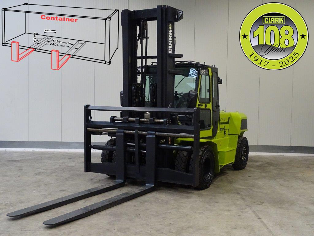 Clark C80D900 - Empty Containers Handler - Dieseltruck: bild 1 Clark C80D900 - Empty Containers Handler - Dieseltruck: bild 1