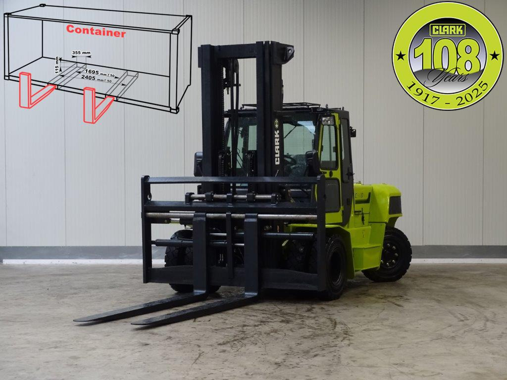 Clark C80D900 - TRIPLEX - NEU - Dieseltruck: bild 1 Clark C80D900 - TRIPLEX - NEU - Dieseltruck: bild 1