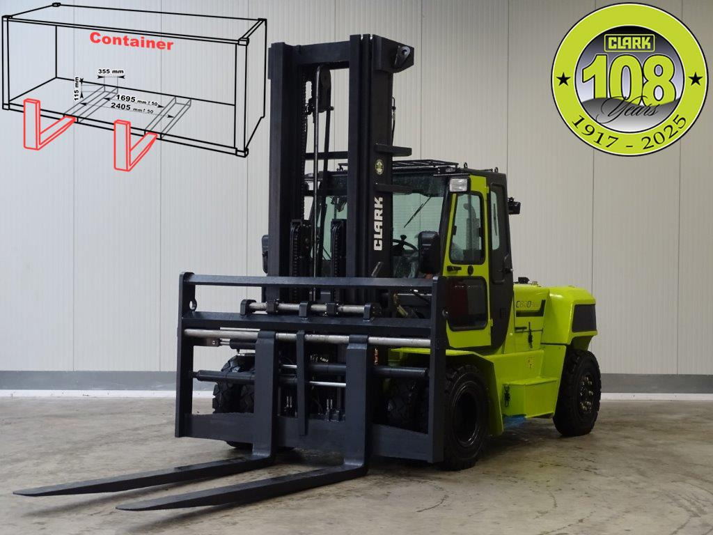 Clark C80D900 - TRIPLEX - NEU - Dieseltruck: bild 1 Clark C80D900 - TRIPLEX - NEU - Dieseltruck: bild 1