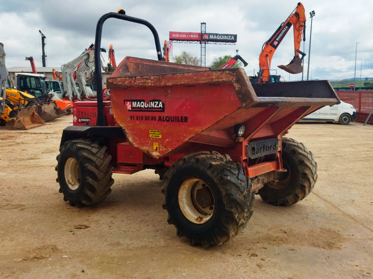 BARFORD SX9000 - Minitippbil: bild 4 BARFORD SX9000 - Minitippbil: bild 4