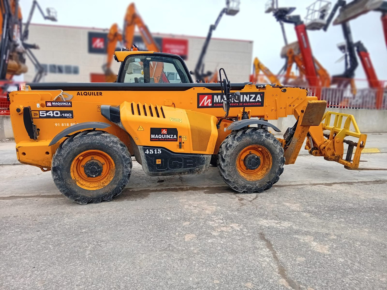 JCB 540.180 - Teleskoplastar: bild 2 JCB 540.180 - Teleskoplastar: bild 2