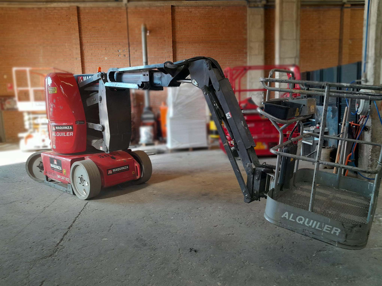 MANITOU 120AETJ C - Bomlift: bild 1 MANITOU 120AETJ C - Bomlift: bild 1