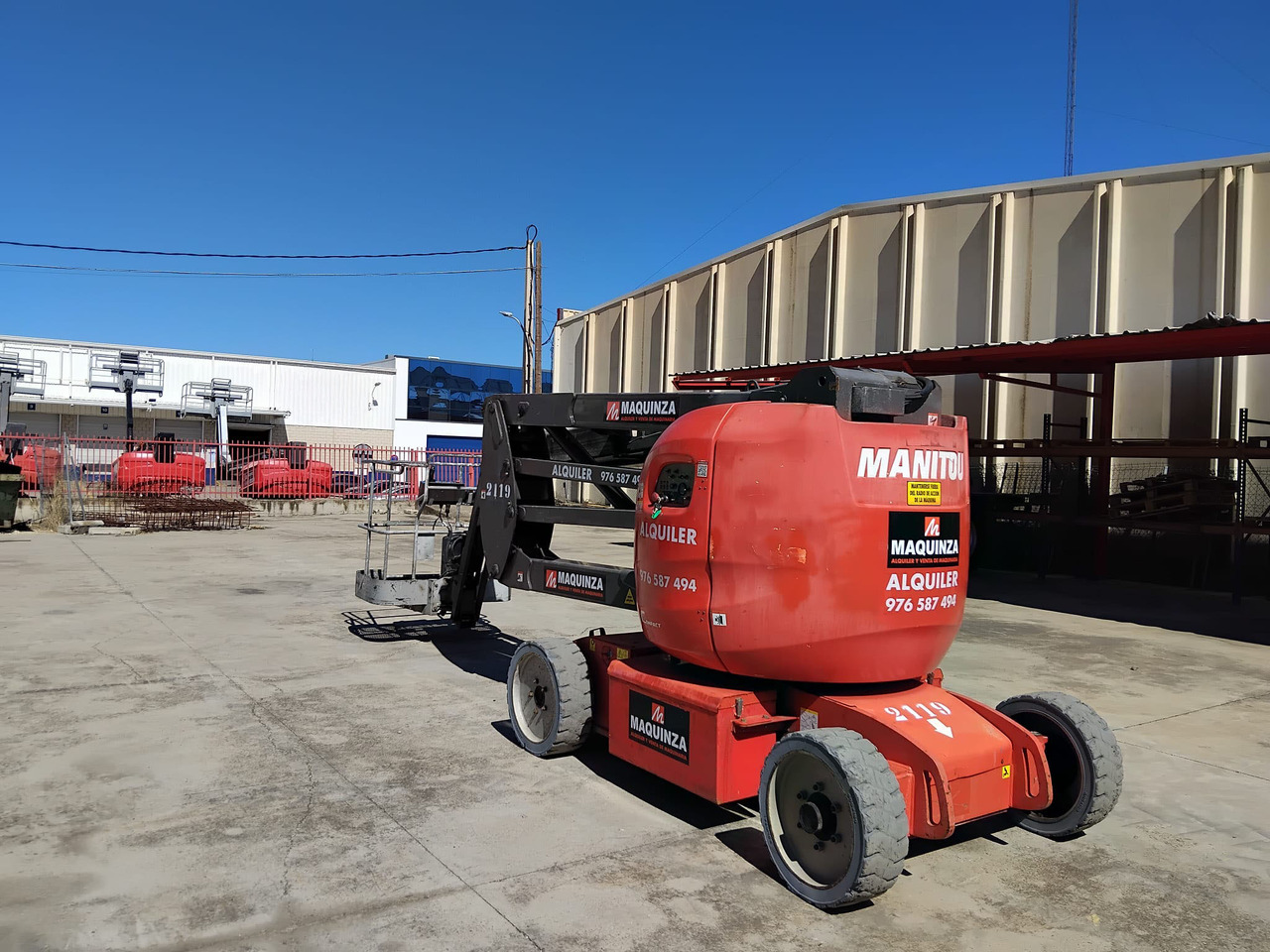 MANITOU 150AETJ C - Bomlift: bild 5 MANITOU 150AETJ C - Bomlift: bild 5