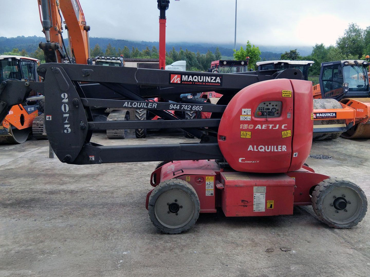 MANITOU 150AETJ C - Bomlift: bild 1 MANITOU 150AETJ C - Bomlift: bild 1