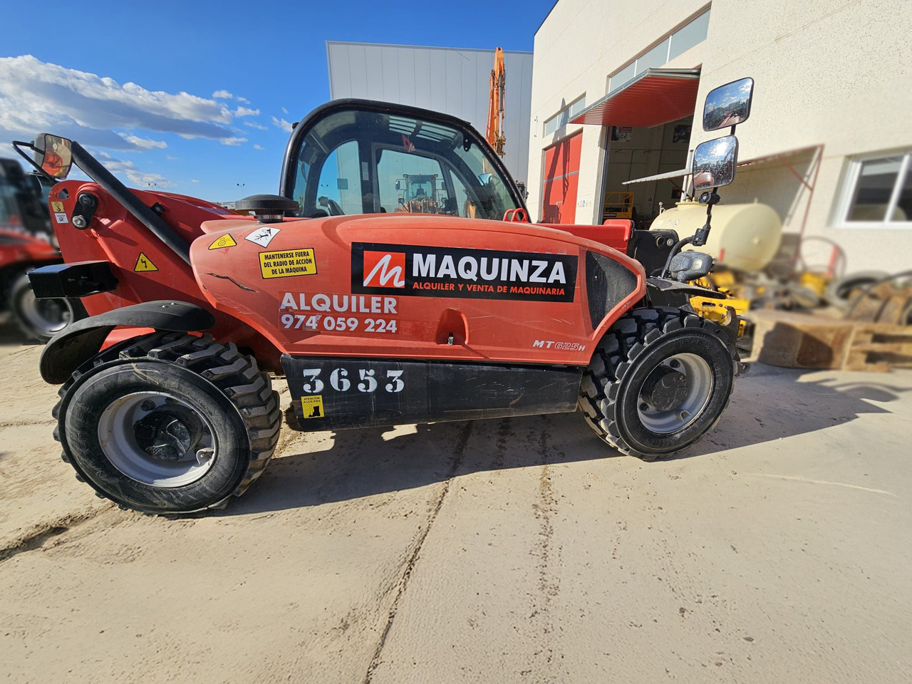 MANITOU MT625 H EASY - Teleskoplastar: bild 2 MANITOU MT625 H EASY - Teleskoplastar: bild 2