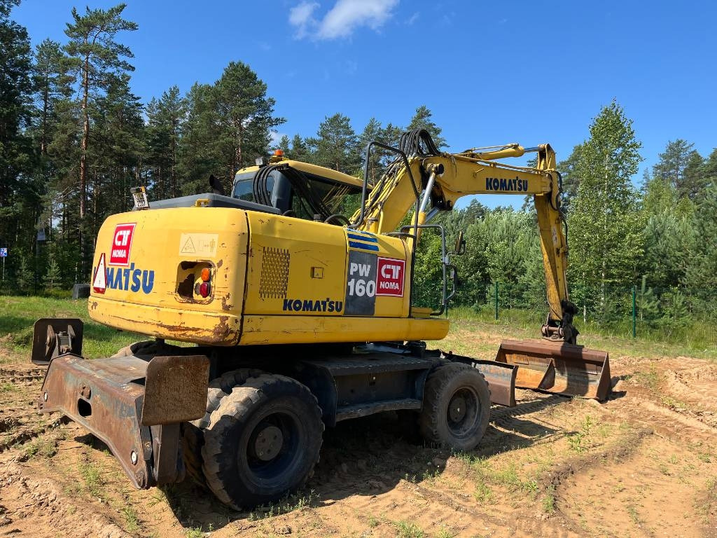 Komatsu PW 160-7 - Grävmaskin på däck: bild 3 Komatsu PW 160-7 - Grävmaskin på däck: bild 3