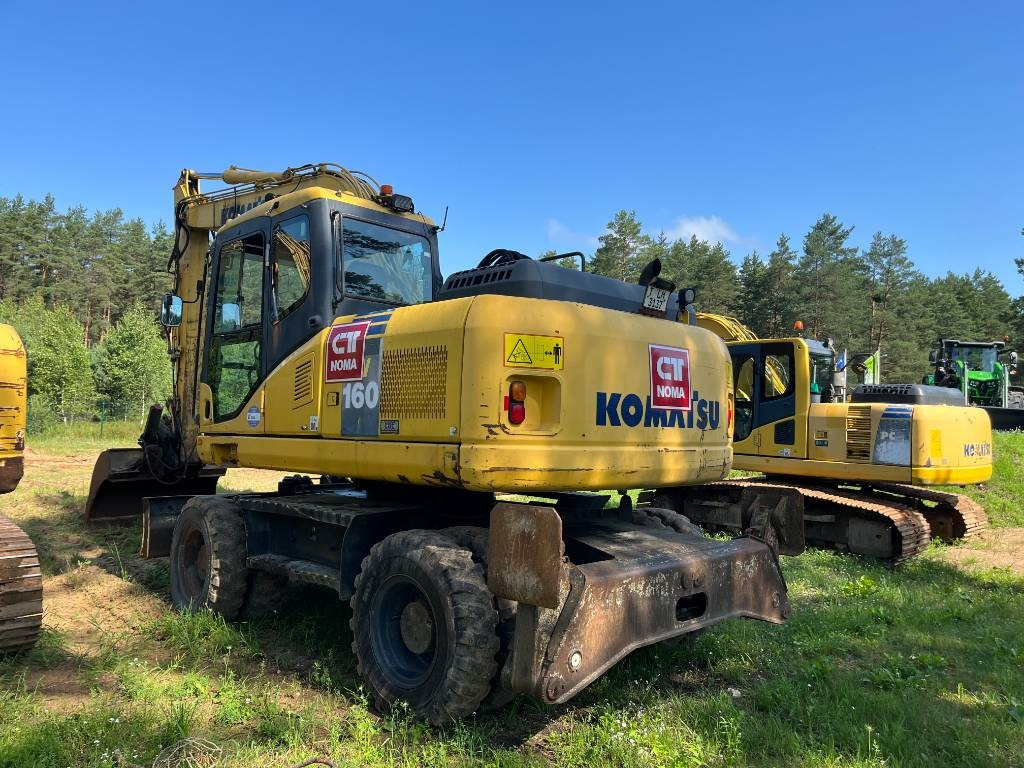 Komatsu PW 160-7 - Grävmaskin på däck: bild 4 Komatsu PW 160-7 - Grävmaskin på däck: bild 4