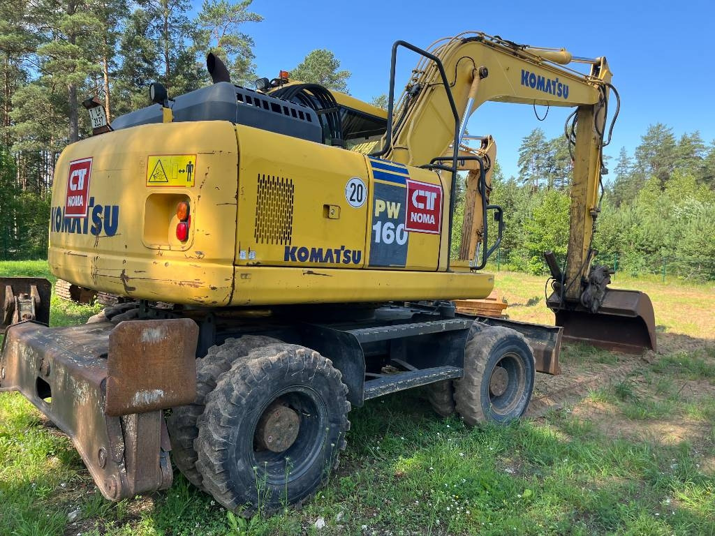 Komatsu PW 160-7 - Grävmaskin på däck: bild 5 Komatsu PW 160-7 - Grävmaskin på däck: bild 5