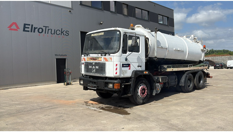 MAN 25.292 (16.000 L VACUUM / 10 TYRES / 6X2 / FULL STEEL SUSP. / MANUAL PUMP / 6 CYLINDER) - Sugbil: bild 1 MAN 25.292 (16.000 L VACUUM / 10 TYRES / 6X2 / FULL STEEL SUSP. / MANUAL PUMP / 6 CYLINDER) - Sugbil: bild 1