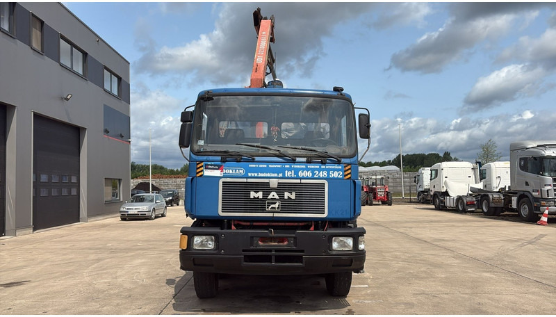 MAN 35.362 (6 CYLINDER / MANUAL PUMP / 8X4 / FALFINGER CRANE PK80 / STEEL SUSP.) - Tippbil lastbil, Kranbil: bild 2 MAN 35.362 (6 CYLINDER / MANUAL PUMP / 8X4 / FALFINGER CRANE PK80 / STEEL SUSP.) - Tippbil lastbil, Kranbil: bild 2