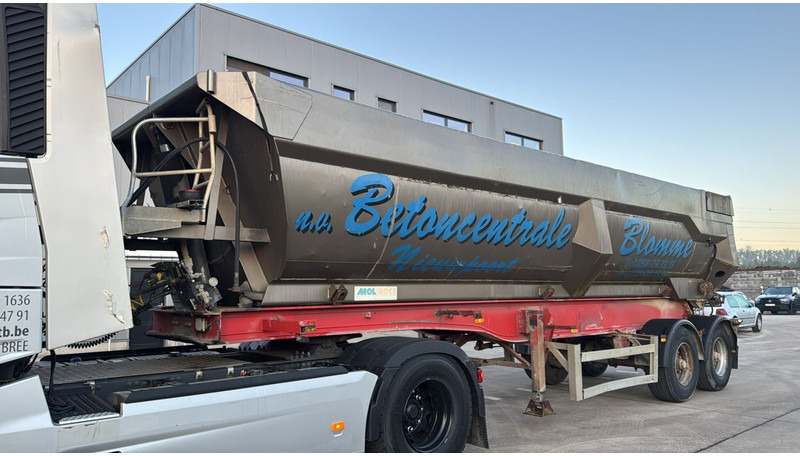 MOL KF85F/20T/37AI (BELGIAN TRAILER / DRUM BRAKES / FREINES TAMBOUR / BPW AXLES) - Tippbil semitrailer: bild 1 MOL KF85F/20T/37AI (BELGIAN TRAILER / DRUM BRAKES / FREINES TAMBOUR / BPW AXLES) - Tippbil semitrailer: bild 1