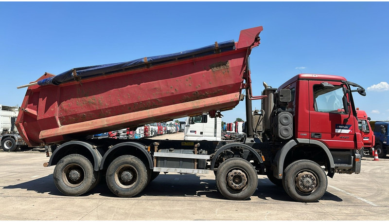 Mercedes-Benz Actros 4141 (8X6 / LAMES / STEEL / BIG AXLE / GRAND PONT / TAMBOURS / MANUAL GETRIEBE / MANUAL GEARBOX) - Tippbil lastbil: bild 5 Mercedes-Benz Actros 4141 (8X6 / LAMES / STEEL / BIG AXLE / GRAND PONT / TAMBOURS / MANUAL GETRIEBE / MANUAL GEARBOX) - Tippbil lastbil: bild 5