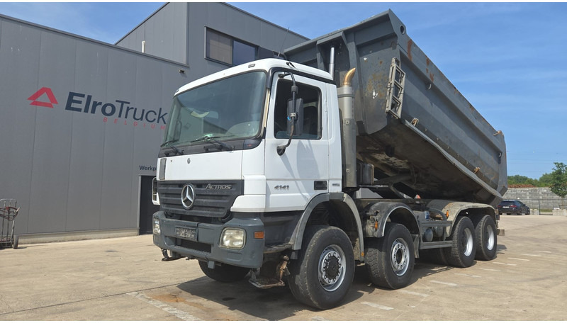 Mercedes-Benz Actros 4141 (EPS / 8X6 / GRAND PONT / BIG AXLE / LAMES / STEEL / V6) - Tippbil lastbil: bild 1 Mercedes-Benz Actros 4141 (EPS / 8X6 / GRAND PONT / BIG AXLE / LAMES / STEEL / V6) - Tippbil lastbil: bild 1
