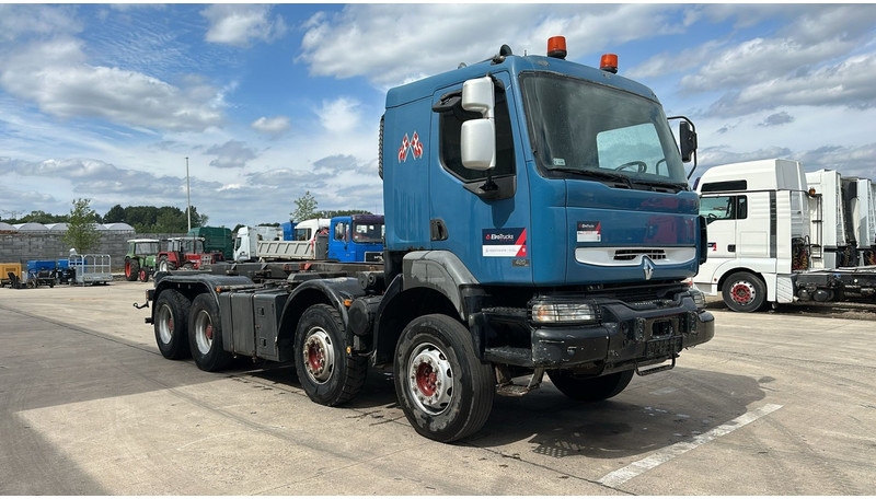 Renault KERAX 420 (8X4 / GRAND PONT / LAMES / BOITE MANUELLE / BONNE ETAT) - Chassi lastbil: bild 3 Renault KERAX 420 (8X4 / GRAND PONT / LAMES / BOITE MANUELLE / BONNE ETAT) - Chassi lastbil: bild 3