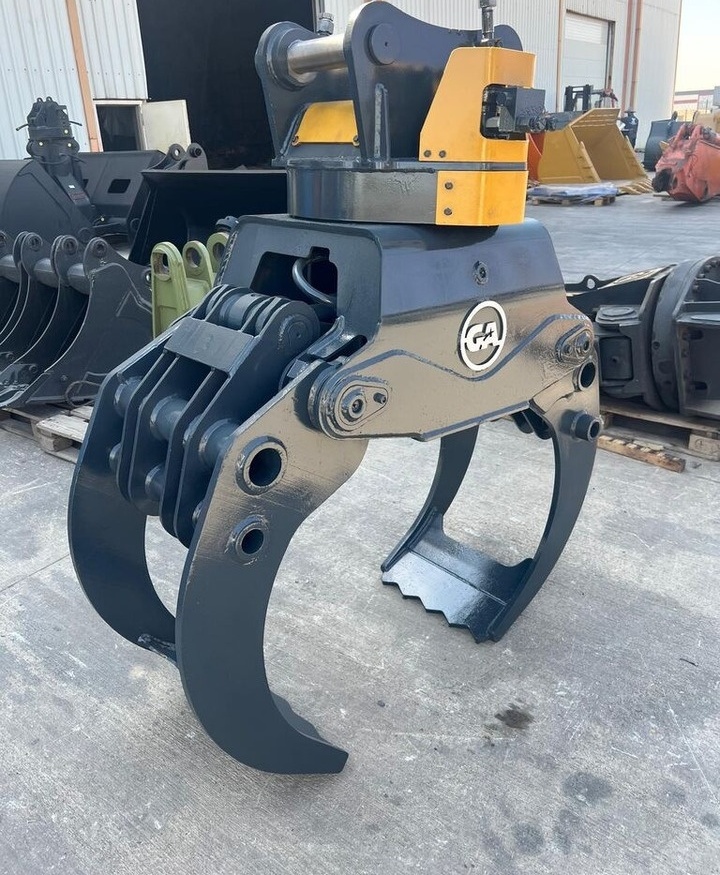 Galen Log Grapple for 14tons Excavator - Gripklo för Byggmaskiner: bild 1 Galen Log Grapple for 14tons Excavator - Gripklo för Byggmaskiner: bild 1