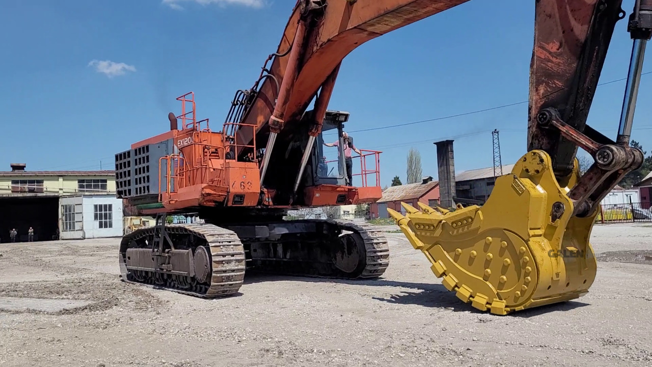 HITACHI EX1200 Rock Bucket - Grävmaskinsskopa för Bandgrävare: bild 1 HITACHI EX1200 Rock Bucket - Grävmaskinsskopa för Bandgrävare: bild 1