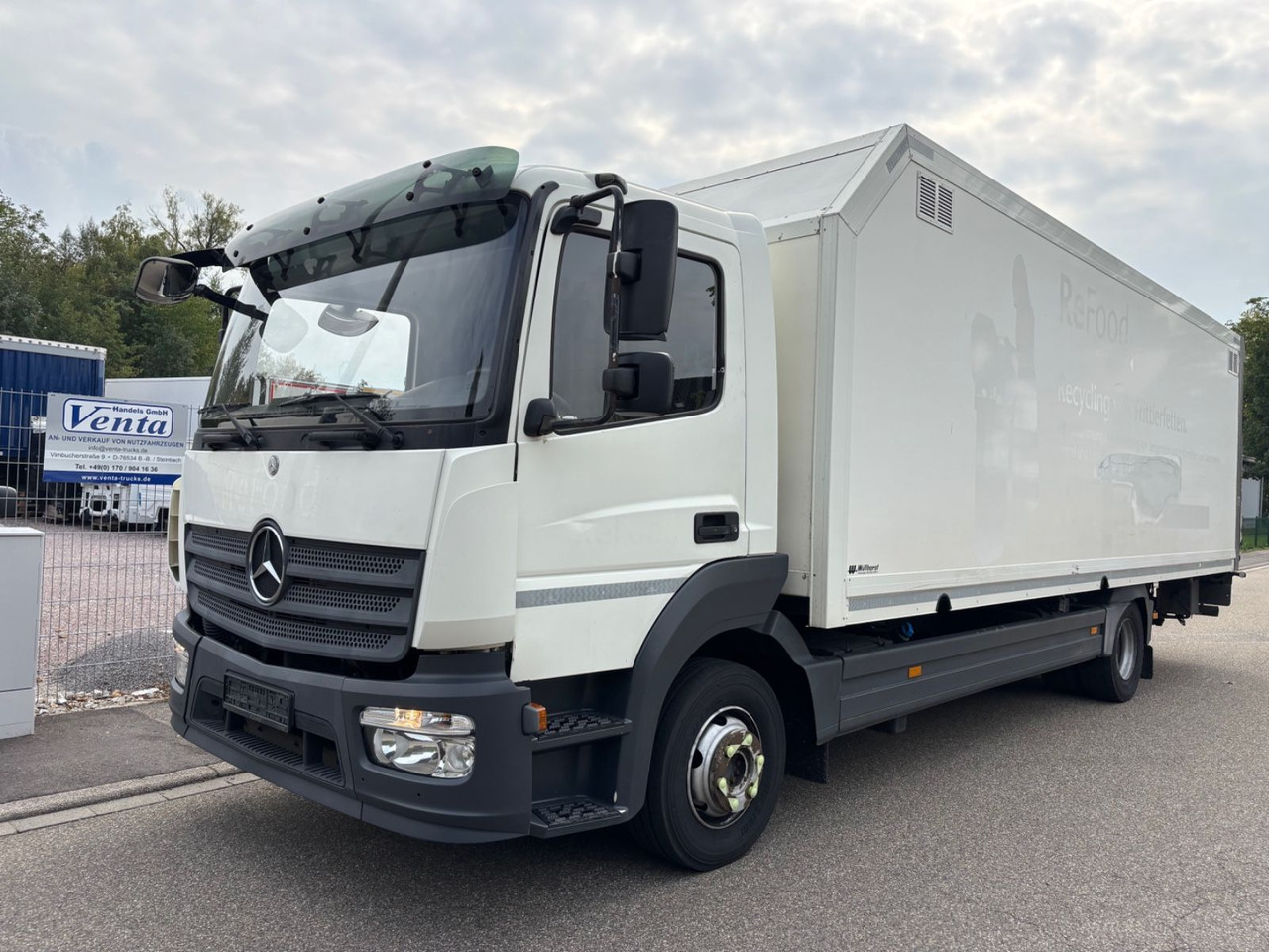 Mercedes-Benz Atego III 1223L, Euro-6, Klima, LBW - Lastbil med skåp: bild 1 Mercedes-Benz Atego III 1223L, Euro-6, Klima, LBW - Lastbil med skåp: bild 1