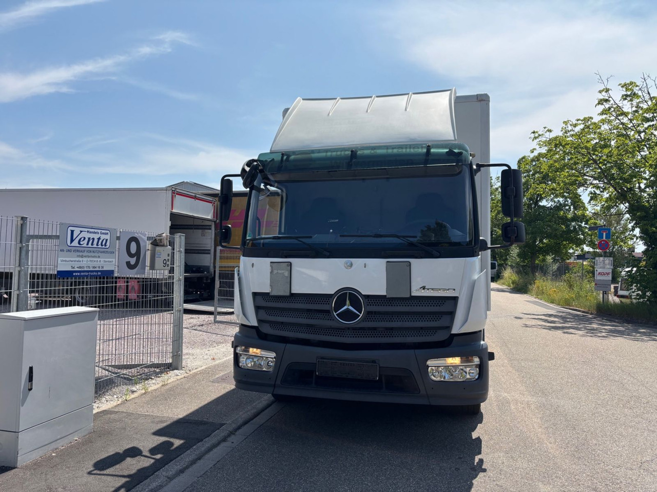 Mercedes-Benz Atego III 1227L, Euro-6 Klima, LBW - Lastbil med skåp: bild 2 Mercedes-Benz Atego III 1227L, Euro-6 Klima, LBW - Lastbil med skåp: bild 2