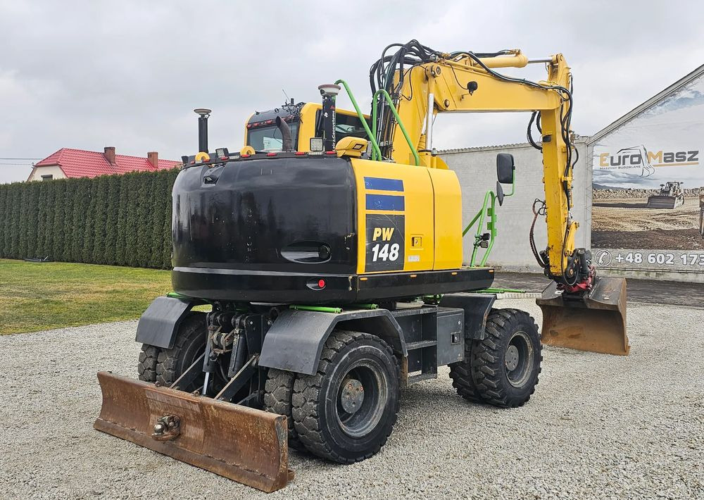 Komatsu PW 148-10, 2016 ROK, SYSTEM LEICA 3D - Grävmaskin på däck: bild 5 Komatsu PW 148-10, 2016 ROK, SYSTEM LEICA 3D - Grävmaskin på däck: bild 5