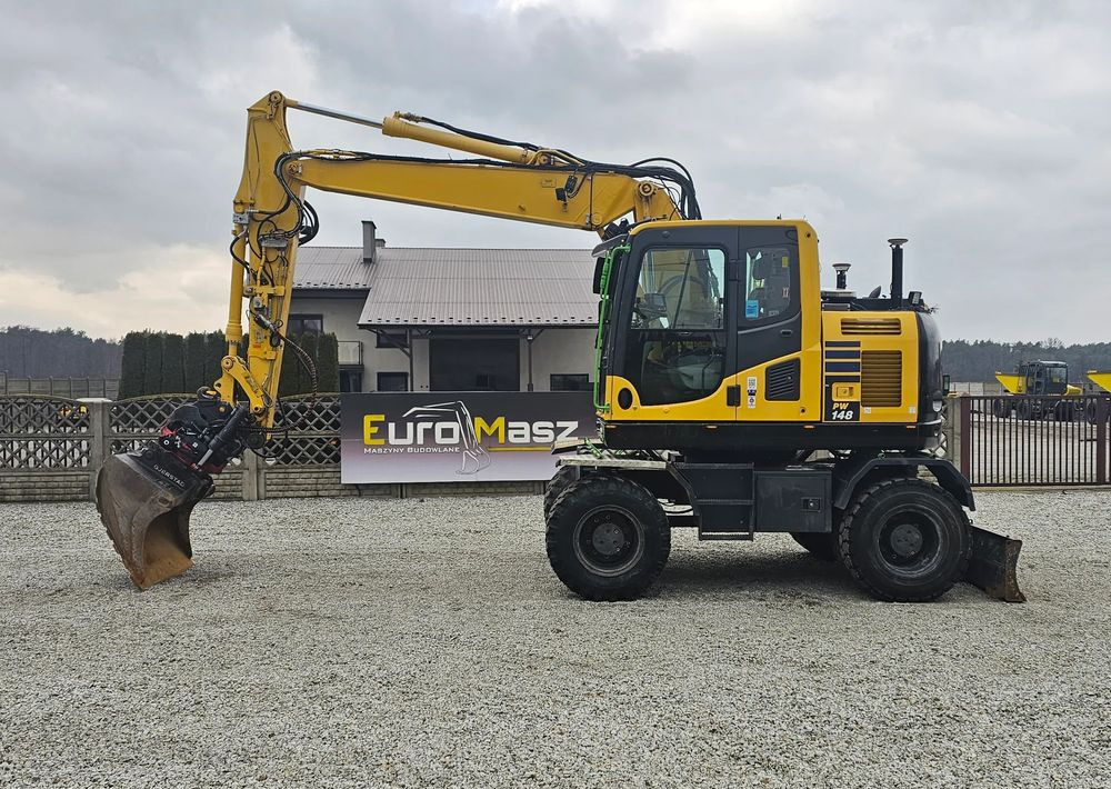 Komatsu PW 148-10, 2016 ROK, SYSTEM LEICA 3D - Grävmaskin på däck: bild 2 Komatsu PW 148-10, 2016 ROK, SYSTEM LEICA 3D - Grävmaskin på däck: bild 2