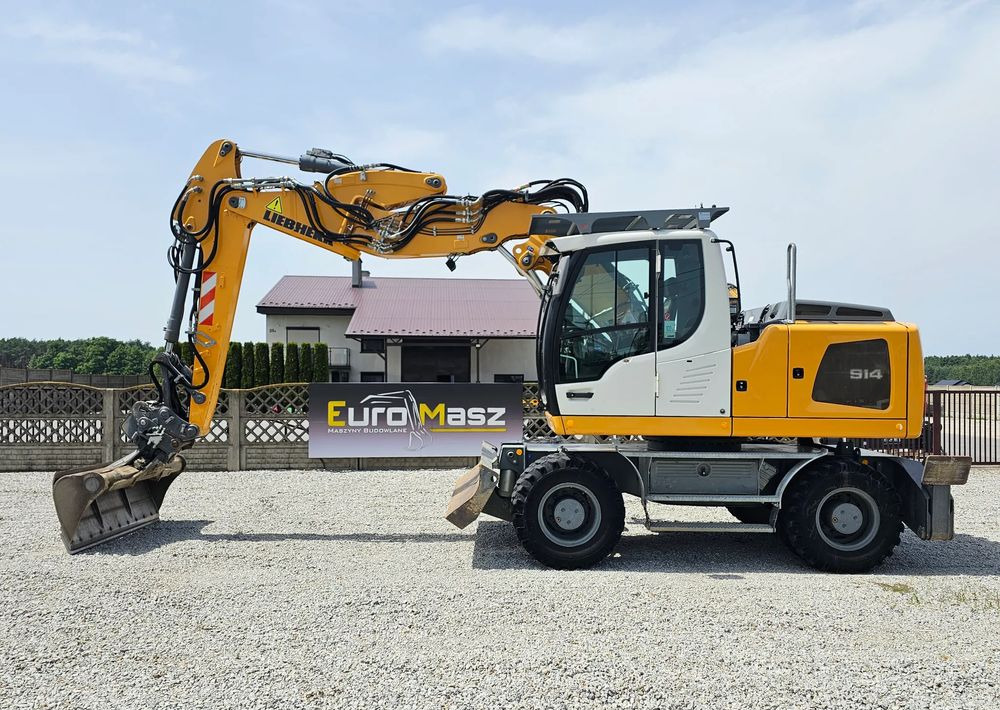 Liebherr A 914 Litronic, 2016 ROK, 4300 MTH - Grävmaskin på däck: bild 2 Liebherr A 914 Litronic, 2016 ROK, 4300 MTH - Grävmaskin på däck: bild 2
