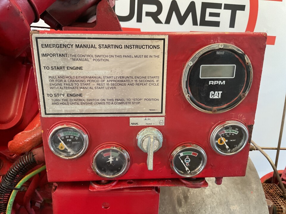 Caterpillar 3412, power unit/waterpump (1) - Vattenpump: bild 4 Caterpillar 3412, power unit/waterpump (1) - Vattenpump: bild 4