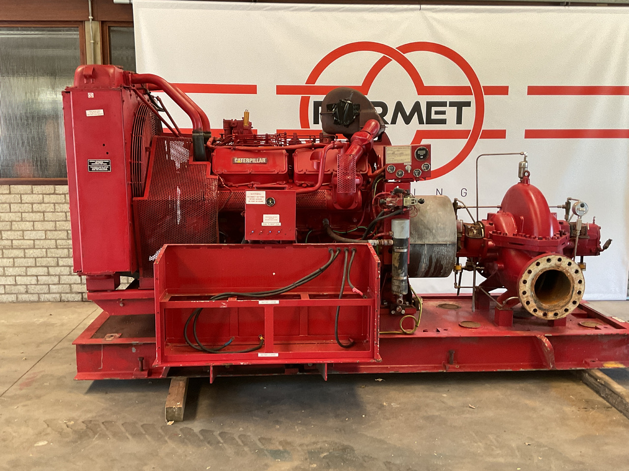Caterpillar 3412, power unit/waterpump (2) - Vattenpump: bild 1 Caterpillar 3412, power unit/waterpump (2) - Vattenpump: bild 1