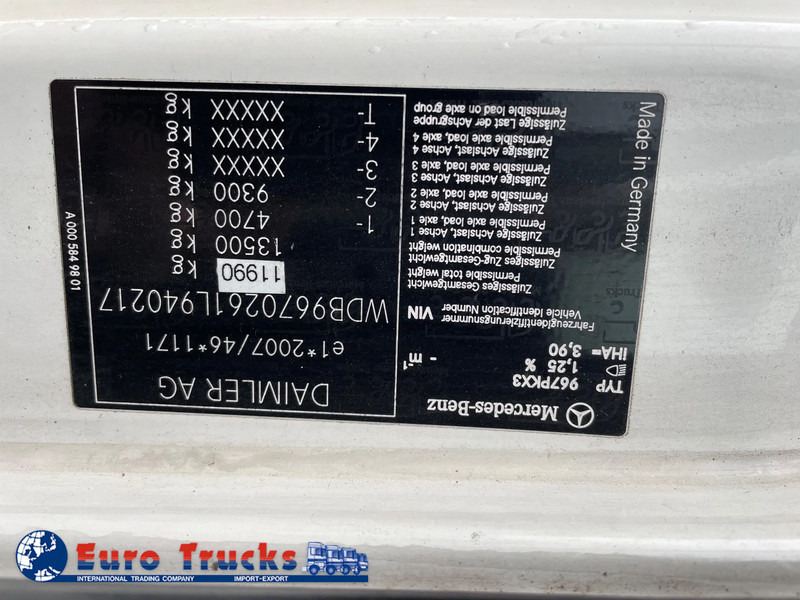 Mercedes-Benz Atego Atego 1321 Frigoblock - Isotermiska lastbil: bild 4 Mercedes-Benz Atego Atego 1321 Frigoblock - Isotermiska lastbil: bild 4