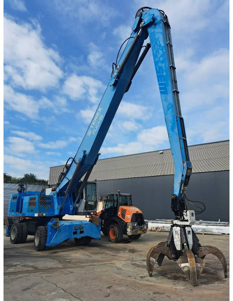 Fuchs MHL360D with low hour engine + grapple - Materialhanterare: bild 3 Fuchs MHL360D with low hour engine + grapple - Materialhanterare: bild 3