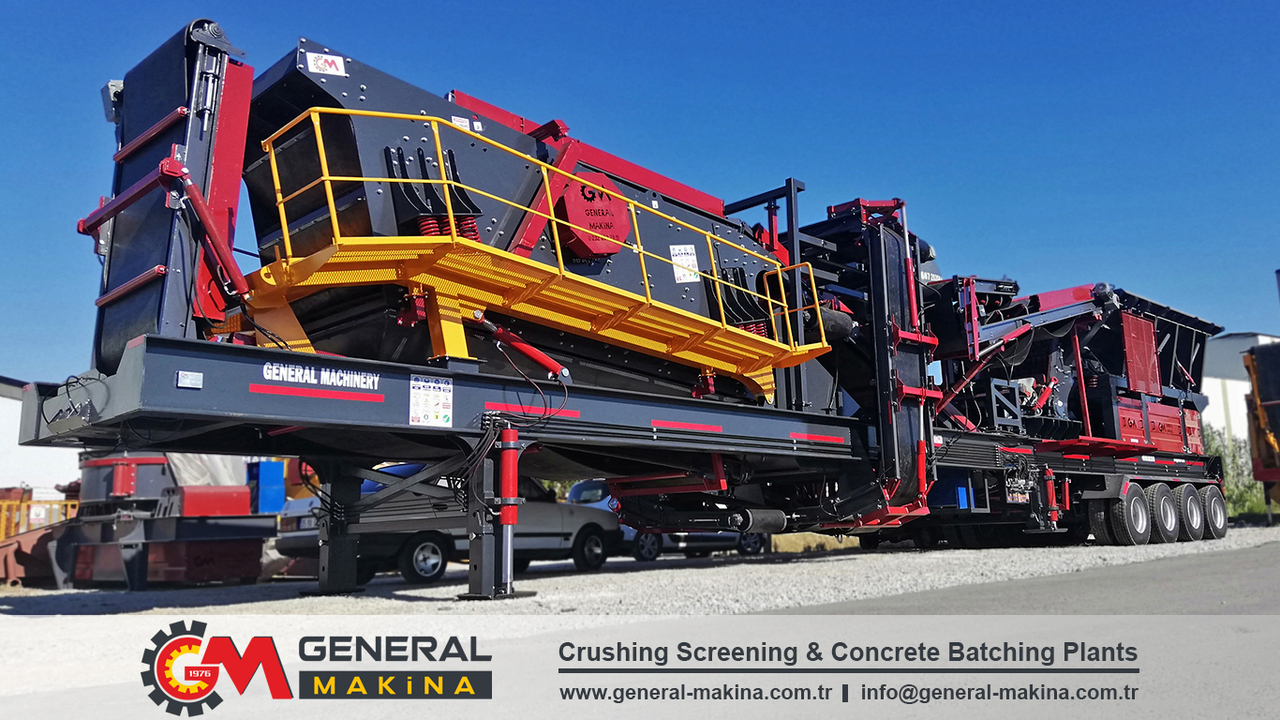 Ny Mobilt krossverk GENERAL MAKİNA HOT Sale Crushing Plants: bild 10