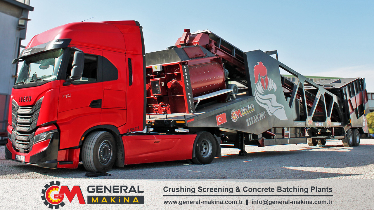 General Makina Titan 100 m3 Mobile Concrete Batching Plant - Betongfabrik: bild 3 General Makina Titan 100 m3 Mobile Concrete Batching Plant - Betongfabrik: bild 3