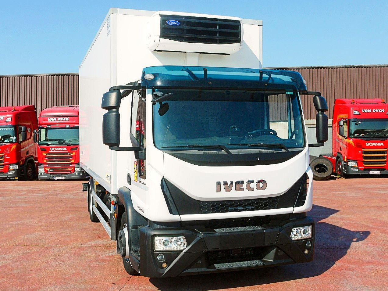 Iveco 120E28 KUHLKOFFER FLEISH BAHNEN CARRIER XARIOS - Kylbil lastbil: bild 1 Iveco 120E28 KUHLKOFFER FLEISH BAHNEN CARRIER XARIOS - Kylbil lastbil: bild 1