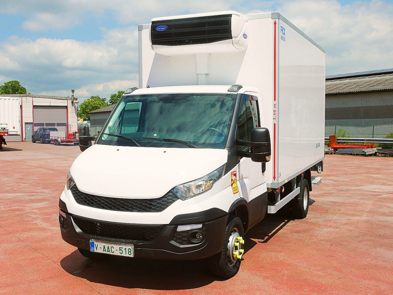 Iveco 70C17 KUHLKOFFER CARRIER XARIOS 500 A/C LUFT LBW - Kylbil: bild 5 Iveco 70C17 KUHLKOFFER CARRIER XARIOS 500 A/C LUFT LBW - Kylbil: bild 5