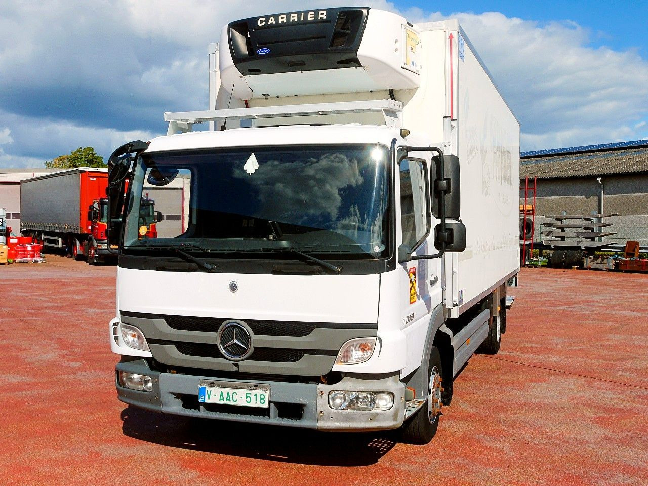 Mercedes-Benz 1018 ATEGO KUHLKOFFER CARRIER SUPRA 550 LBW LUFT - Kylbil lastbil: bild 5 Mercedes-Benz 1018 ATEGO KUHLKOFFER CARRIER SUPRA 550 LBW LUFT - Kylbil lastbil: bild 5