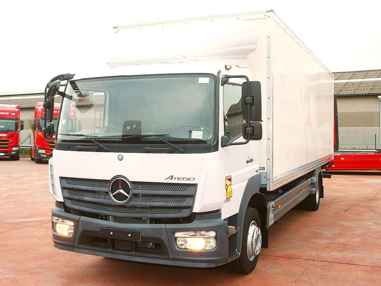 Mercedes-Benz 1218 ATEGO MEUBEL KOFFER A/C 124 Tkm - Volymskåp: bild 5 Mercedes-Benz 1218 ATEGO MEUBEL KOFFER A/C 124 Tkm - Volymskåp: bild 5