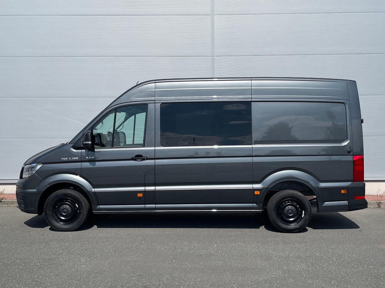 Ny Skåpbil, Dubbelhytt transportbil MAN TGE 3.180 L3H3 MIXTO 4x4 AUTOM DIFF AHK TEMP: bild 6