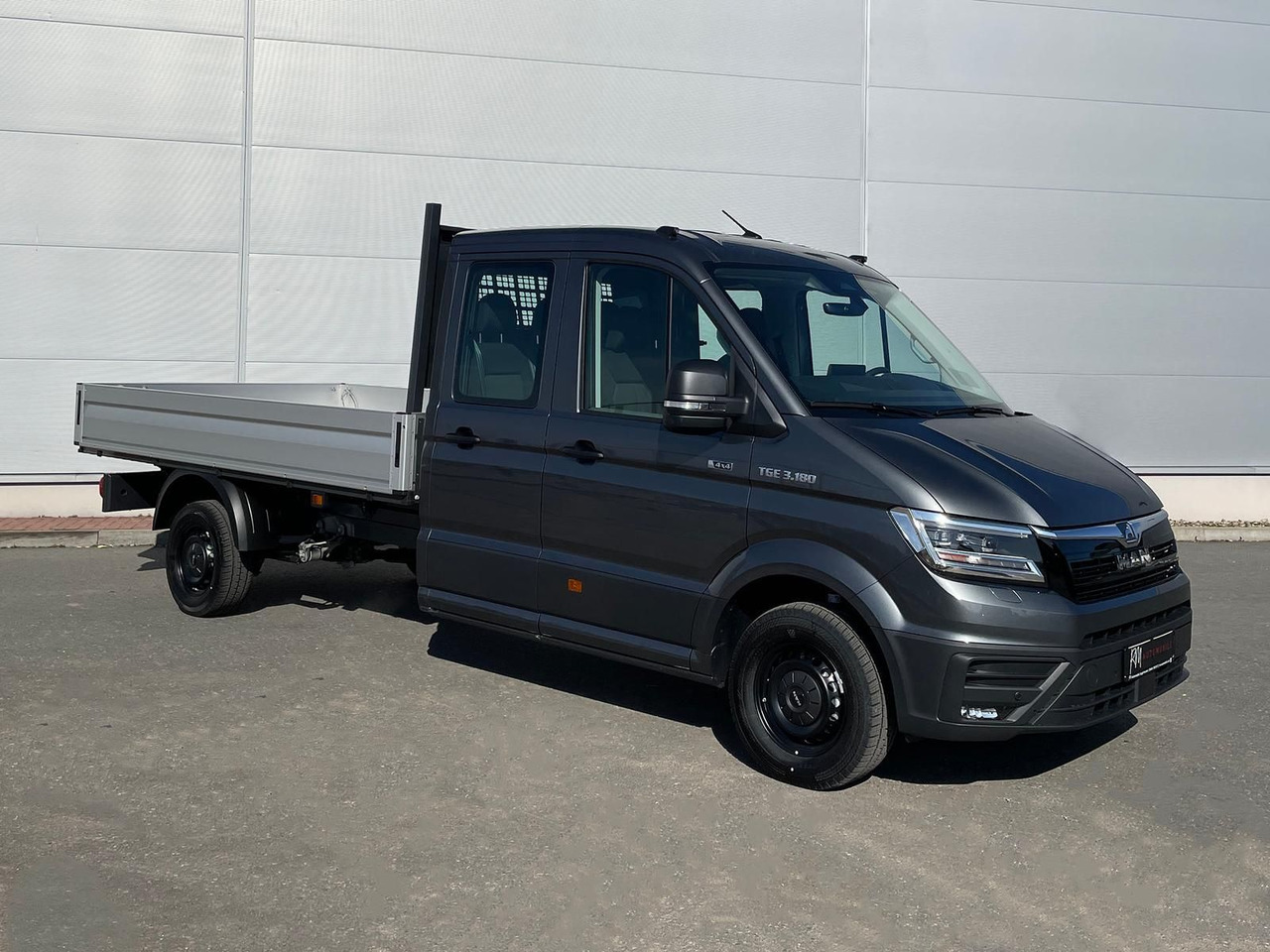 MAN TGE 3.180 Pritsche DOKA LR 4x4 ACC LED DIFF-SPER - Transportbil med flak, Dubbelhytt transportbil: bild 2 MAN TGE 3.180 Pritsche DOKA LR 4x4 ACC LED DIFF-SPER - Transportbil med flak, Dubbelhytt transportbil: bild 2