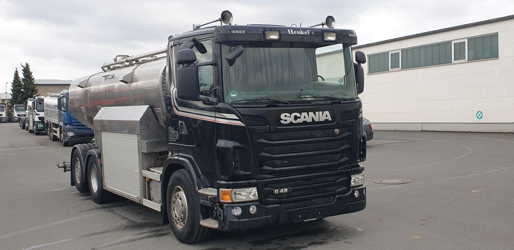 Scania G 420 (Nr. 5078) - Tankbil: bild 2 Scania G 420 (Nr. 5078) - Tankbil: bild 2