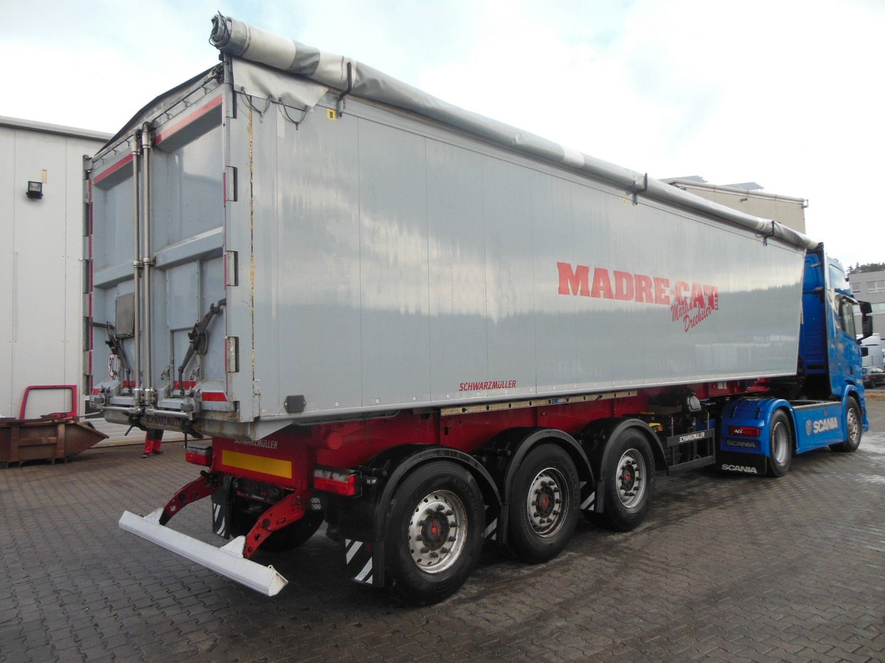 Schwarzmüller KIS 3/E, SAF, 49M3, ACHSEN 9 TONE, TOP - Tippbil semitrailer: bild 3 Schwarzmüller KIS 3/E, SAF, 49M3, ACHSEN 9 TONE, TOP - Tippbil semitrailer: bild 3