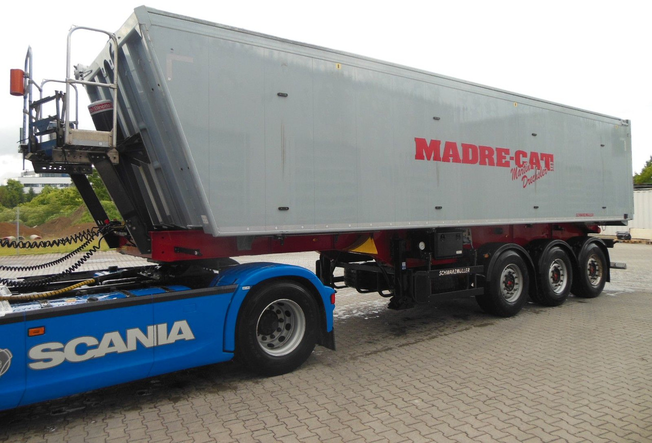 Schwarzmüller KIS 3/E, SAF, 49M3, ACHSEN 9 TONE, TOP - Tippbil semitrailer: bild 1 Schwarzmüller KIS 3/E, SAF, 49M3, ACHSEN 9 TONE, TOP - Tippbil semitrailer: bild 1
