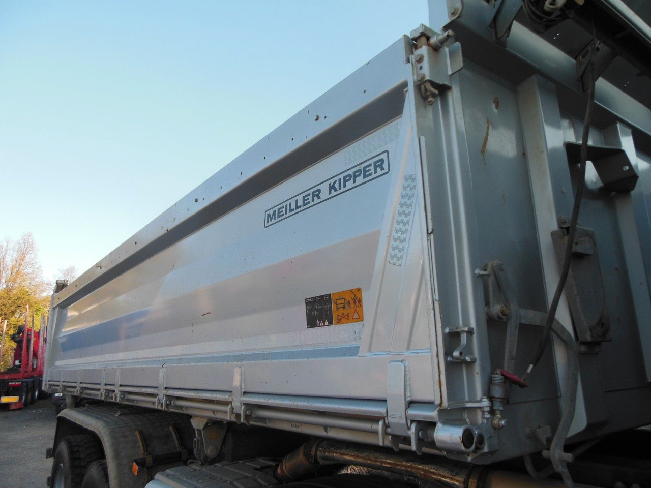Tippbil lastbil Volvo FMX 460, 8X4, MEILLER, BORDMATIC, AHK, HA-LUFT: bild 12