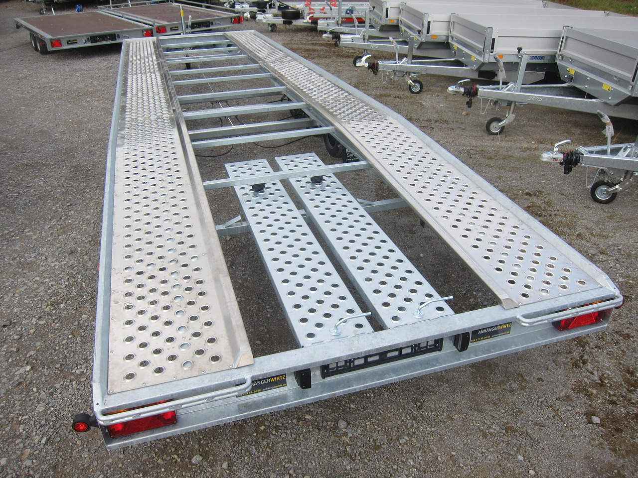 Cartrailer 3500 easyload knicklader 805x205cm Tridem 13" 3500kg für 2 PKW - Biltransportsläp: bild 5 Cartrailer 3500 easyload knicklader 805x205cm Tridem 13" 3500kg für 2 PKW - Biltransportsläp: bild 5